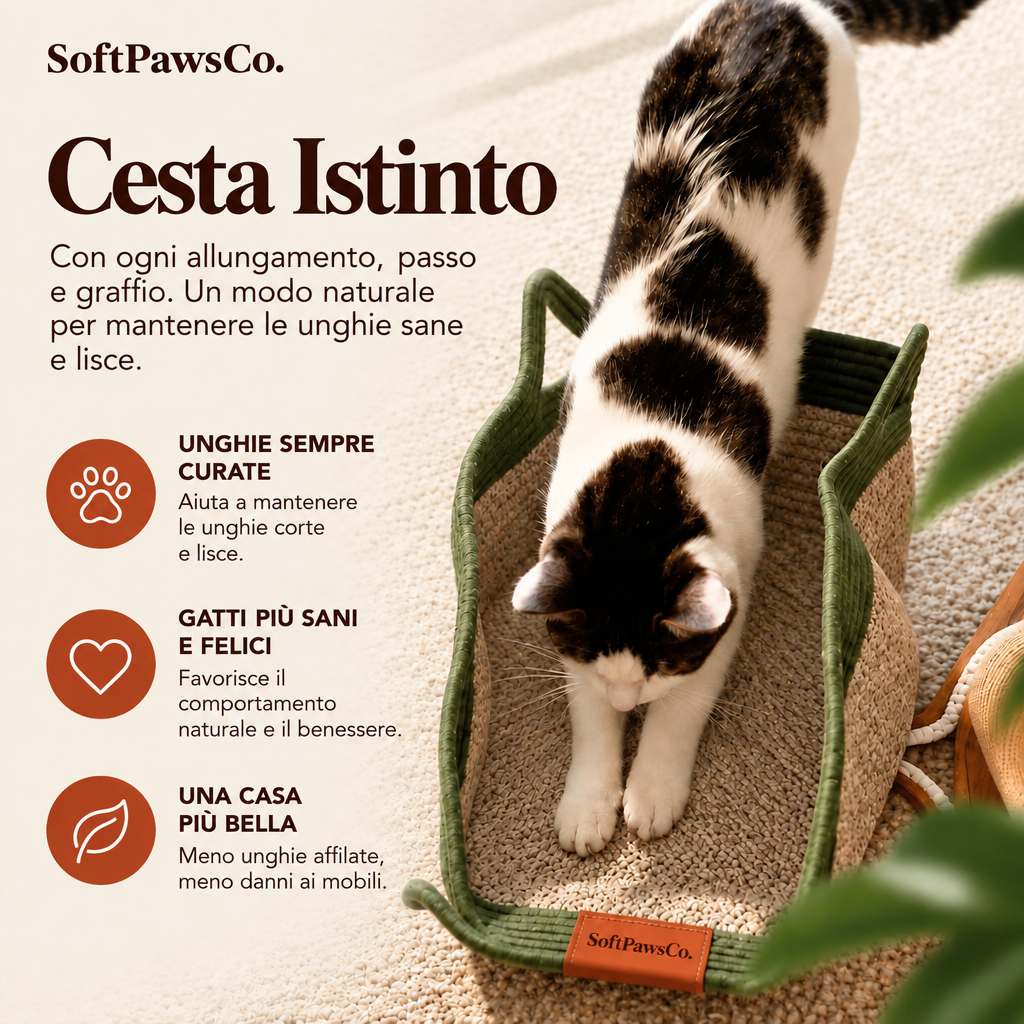 The Claw Basket™ | The natural territory indoor cats need