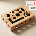 Houten Pawdicure-box, vandaag 60% korting en 2 gratis cadeaus