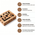 Beneficios de la Pawdicure: uñas limadas de forma natural, muebles sin arañazos y un gato más feliz